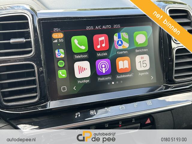 Citroen C5 Aircross 1.2 PureTech Business Plus GARANTIE/AUTOMAAT/CLIMA/CARPLAY/NAVI/CAMERA/TREKH. rijklaarprijs!