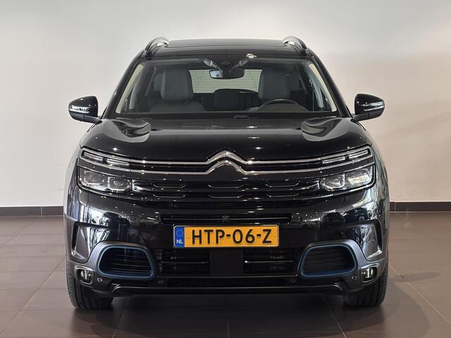 Citroen C5 Aircross Shine Pack 1.6 HYbrid PHEV 225pk e-EAT8 | BLACK EDITION | SCHUIF/KANTELDAK | NAPPA LEDER | HANDSFREE A.KLEP | ADAPTIVE CRUISE | STOELMASSAGE | NAVI | 360° CAMERA