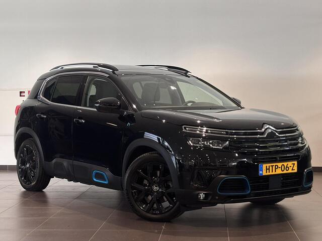 Citroen C5 Aircross Shine Pack 1.6 HYbrid PHEV 225pk e-EAT8 | BLACK EDITION | SCHUIF/KANTELDAK | NAPPA LEDER | HANDSFREE A.KLEP | ADAPTIVE CRUISE | STOELMASSAGE | NAVI | 360° CAMERA