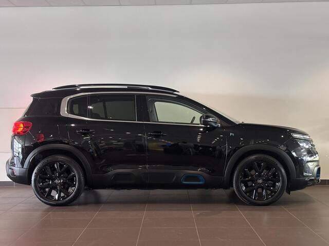 Citroen C5 Aircross Shine Pack 1.6 HYbrid PHEV 225pk e-EAT8 | BLACK EDITION | SCHUIF/KANTELDAK | NAPPA LEDER | HANDSFREE A.KLEP | ADAPTIVE CRUISE | STOELMASSAGE | NAVI | 360° CAMERA