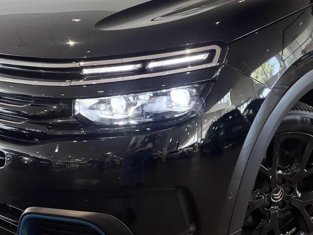 Citroen C5 Aircross Shine Pack 1.6 HYbrid PHEV 225pk e-EAT8 | BLACK EDITION | SCHUIF/KANTELDAK | NAPPA LEDER | HANDSFREE A.KLEP | ADAPTIVE CRUISE | STOELMASSAGE | NAVI | 360° CAMERA