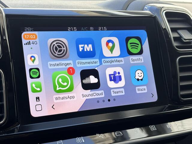 Citroen C5 Aircross Shine Pack 1.6 HYbrid PHEV 225pk e-EAT8 | BLACK EDITION | SCHUIF/KANTELDAK | NAPPA LEDER | HANDSFREE A.KLEP | ADAPTIVE CRUISE | STOELMASSAGE | NAVI | 360° CAMERA