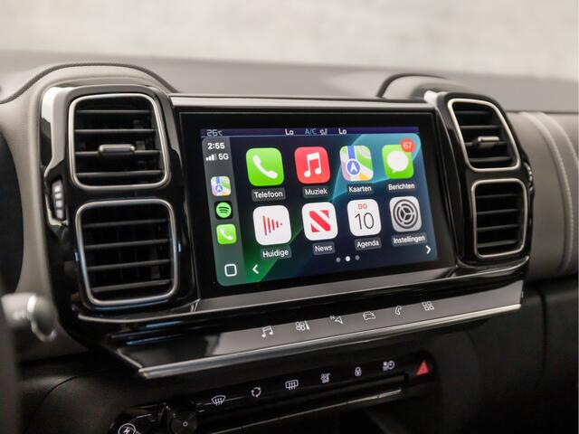 Citroen C5 Aircross 1.6 Plug-in Hybrid 225Pk Automaat (APPLE CARPLAY, GROOT NAVI, 360 CAMERA, LEDER/ALCANTARA, ADAPTIVE CRUISE, SPORTSTOELEN, ELEK ACHTERKLEP, GETINT GLAS, KEYLESS, NIEUWE APK, NIEUWSTAAT)