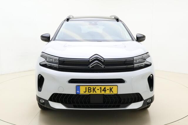 Citroen C5 Aircross 1.6 Plug-in Hybrid 225pk Max NIEUW | Panoramadak | Elektrische kofferbak | Comfort Stoelen | PHC veringsysteem | Full LED | Climate Controle | Stoelverwarming | Adaptive Cruise Control | Apple Carplay/Andoird Auto | Parkeercamera/-sensoren | Keyl