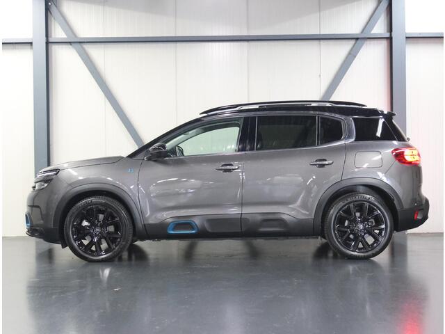 Citroen C5 Aircross 1.6 Plug-in Hybrid 225PK Shine | AppleCarPlay/AndroidAuto | 360'Camera | LEER | Glazen schuifdak | Cruise Control | 19''LMV | Stoelverwarming | Navigatie | Isofix | Privacy Glass | Elektrische Klep