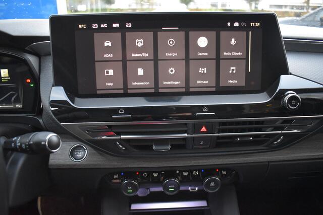 Citroen C5 X Plug-in Hybrid 225pk Business Plus EAT8 Automaat | 1e eigenaar | Navigatie | Airco ECC | Adaptieve Cruise | Head Up Display | Stoelverw | Afn Trekhaak | Carplay & Android auto | | Zwart Lederen Bekleding | Elektrisch Verstelbare Voorstoelen met geheugen