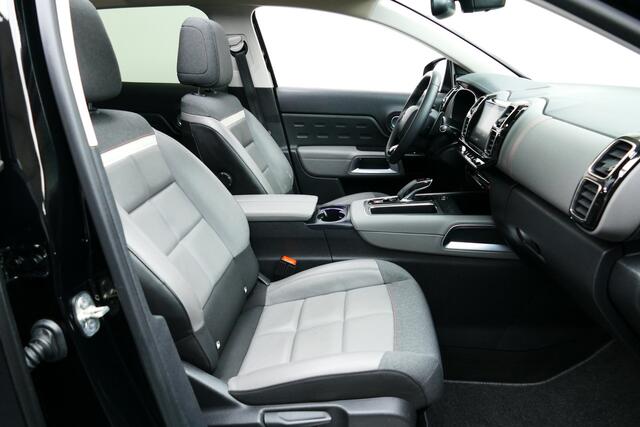 Citroen C5 Aircross 1.6 181Pk Shine. Panodak, 360 Camera, Half Leer, StoelVerw, 18"LMV, Haak 1500kg