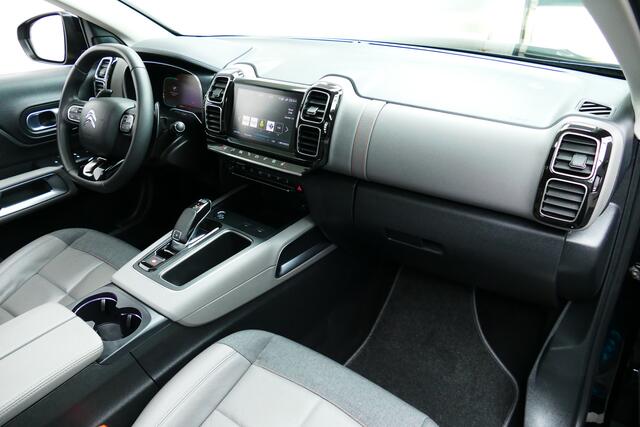 Citroen C5 Aircross 1.6 181Pk Shine. Panodak, 360 Camera, Half Leer, StoelVerw, 18"LMV, Haak 1500kg