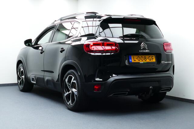 Citroen C5 Aircross 1.6 181Pk Shine. Panodak, 360 Camera, Half Leer, StoelVerw, 18"LMV, Haak 1500kg