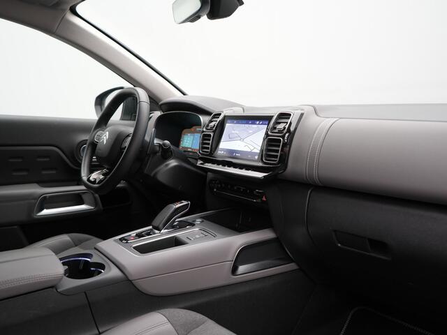 Citroen C5 Aircross 1.6 Plug-in Hybrid 225 Shine 292pk Dealer O.H. PHEV | Adaptive Cruise | 360 Camera | Lederen Sportstoelen Verwarmd | Apple Carplay | Keyless | Blis | Virtual | DAB |