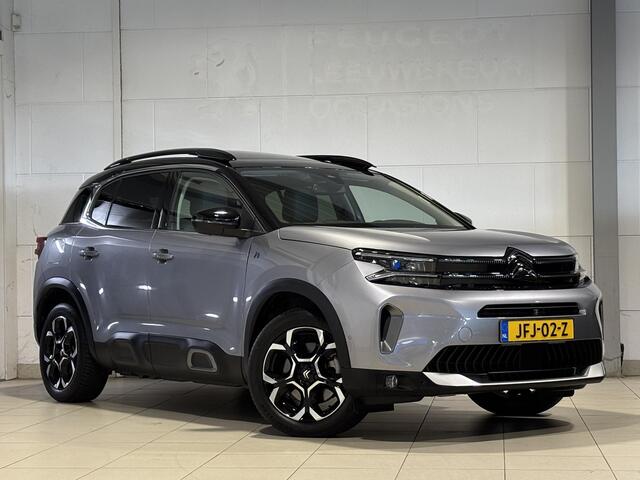 Citroen C5 Aircross Shine 1.6 HYbrid PHEV 225pk e-EAT8 | TWO-TONE! | SCHUIF/KANTELDAK | ADAPTIVE CRUISE | 360° CAMERA | PARK ASSIST | LEDER | KEYLESS ENTRY | ALL-SEASONBANDEN | MAX