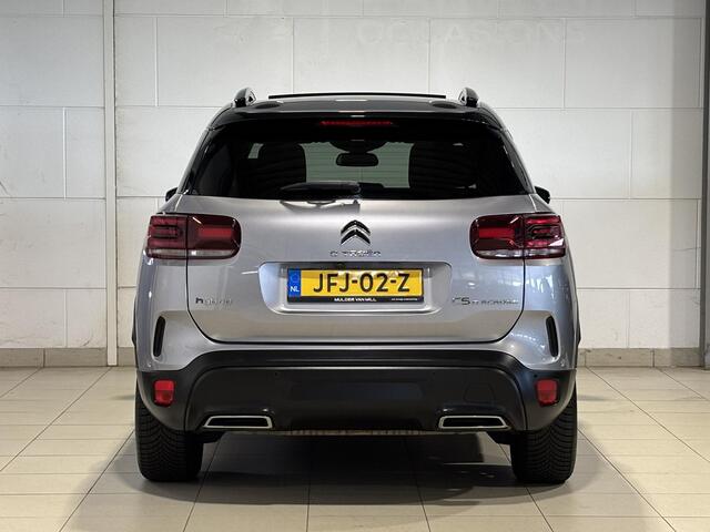 Citroen C5 Aircross Shine 1.6 HYbrid PHEV 225pk e-EAT8 | TWO-TONE! | SCHUIF/KANTELDAK | ADAPTIVE CRUISE | 360° CAMERA | PARK ASSIST | LEDER | KEYLESS ENTRY | ALL-SEASONBANDEN | MAX