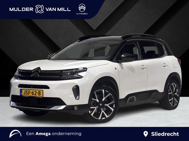 Citroen C5 Aircross Shine Pack 1.6 HYbrid PHEV 225pk e-EAT8 | TWO-TONE! | SCHUIF/KANTELDAK | ADAPTIVE CRUISE | 360° CAMERA | PARK ASSIST | LEDER | DODEHOEKBEW. | KEYLESS ENTRY