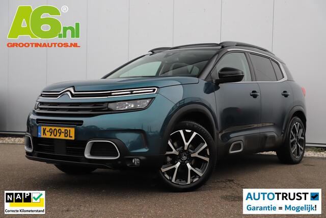Citroen C5 Aircross 1.2 PureTech Business Plus 131PK Trekhaak Panoramadak 19 inch LMV Navigatie Achteruitrijcamera Adaptive Cruise Half Leder