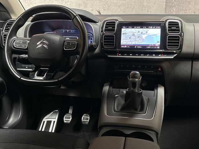 Citroen C5 Aircross 1.2 PureTech Shine (APPLE CARPLAY, GROOT NAVI, LEDER, 360 CAMERA, STOELVERWARMING, GETINT GLAS, SPORTSTOELEN, TREKHAAK, ADAPTIVE CRUISE, NIEUWE APK, NIEUWSTAAT)