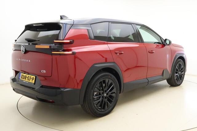 Citroen C5 Aircross Max Comfort Range 73 kWh | Nieuwe auto | 520km Wltp | Elektrisch te verstellen voorstoelen | Stoelverwarming en ventilatie | Stuurverwarming | 20 inch lichtmetalen velgen | Warmtepomp | Panorama dak