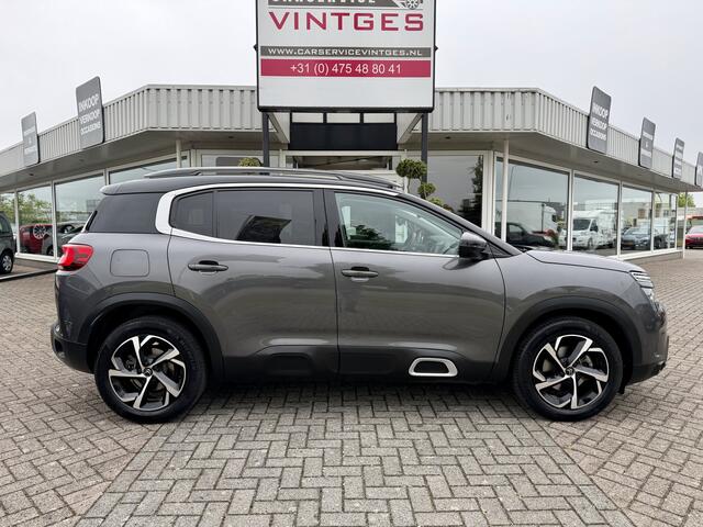 Citroen C5 Aircross 1.2 PureTech Shine Automaat, Camera, Lane assist, Dodehoek, Cuise, L/m!