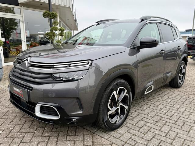 Citroen C5 Aircross 1.2 PureTech Shine Automaat, Camera, Lane assist, Dodehoek, Cuise, L/m!