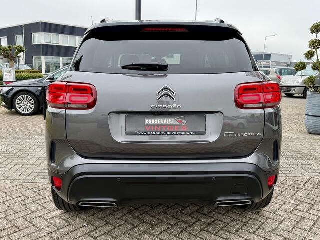 Citroen C5 Aircross 1.2 PureTech Shine Automaat, Camera, Lane assist, Dodehoek, Cuise, L/m!
