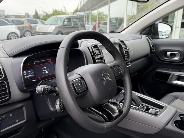 Citroen C5 Aircross 1.2 PureTech Shine Automaat, Camera, Lane assist, Dodehoek, Cuise, L/m!