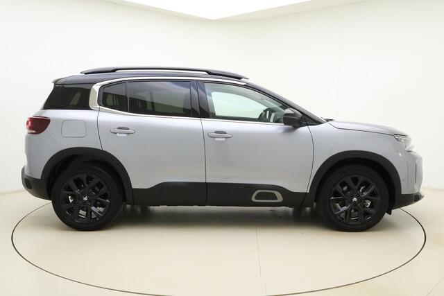 Citroen C5 Aircross 1.2 Hybrid 136 ë-Series Automaat | Navigatie | Camera | Zwart dak | Keyless | Lederen bekleding | Stoelverwarming | Parkeersensoren