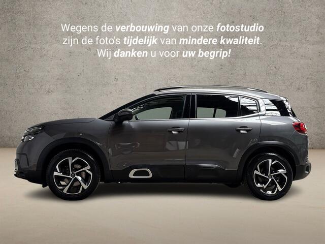 Citroen C5 Aircross 1.2 PureTech Sport Automaat (PANORAMADAK, APPLE CARPLAY, GROOT NAVI, 360 CAMERA, LEDER, SPORTSTOELEN, ADAPTIVE CRUISE, GETINT GLAS, NIEUWSTAAT)