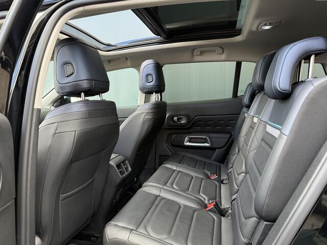 Citroen C5 Aircross BWJ 2024 1.6 Plug-in Hybrid 225pk Plus TREKHAAK | PANO | LEDER | 360 CAMERA | ADAPTIVE CRUISE | KEYLESS | DODE HOEK | STOELVERW. | ELEKTR. STOELEN | ELEKTR. ACHTERKLEP | CARPLAY + ANDROID | NAVI | CLIMA | LMV | PDC