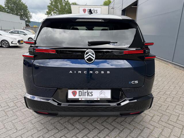 Citroen C5 Aircross Max Comfort Range 73 kWh (Elektrisch Schuifdak - Leder incl verwarming/geheugen - Elektrische Klep - 20"Zwart - 360gr Camera - Adaptieve Cruise Controle - Head up - Keyless Entry - LED Matrix)