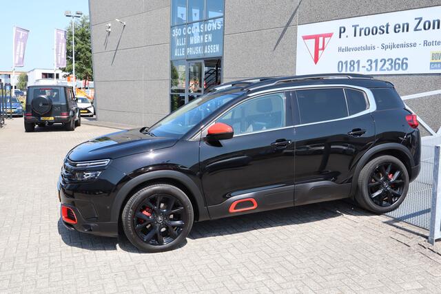 Citroen C5 Aircross 1.2 PureTech Shine Panoramadak! Elektrische bestuurdersstoel/Apple carplay/Stoelverwarming/360 graden camera/Parkeersensoren/Lane assist/Elektrische achterklep