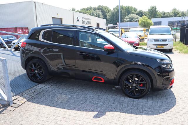 Citroen C5 Aircross 1.2 PureTech Shine Panoramadak! Elektrische bestuurdersstoel/Apple carplay/Stoelverwarming/360 graden camera/Parkeersensoren/Lane assist/Elektrische achterklep
