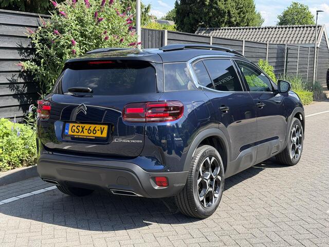 Citroen C5 Aircross Max 1.2 Hybrid 136PK e-DCS6 Automaat Navigatie, Achteruitrijcamera, Keyless, Stoelverwarming, Alcantara, Apple Carplay, Android Auto