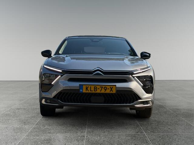 Citroen C5 X Plus 1.2 Turbo 130pk EAT8 | HEAD-UP DISPLAY | LEDER | ADAPTIVE CRUISE | KEYLESS ENTRY | STUUR + VOORRUITVERW. | NAVI | CAMERA |