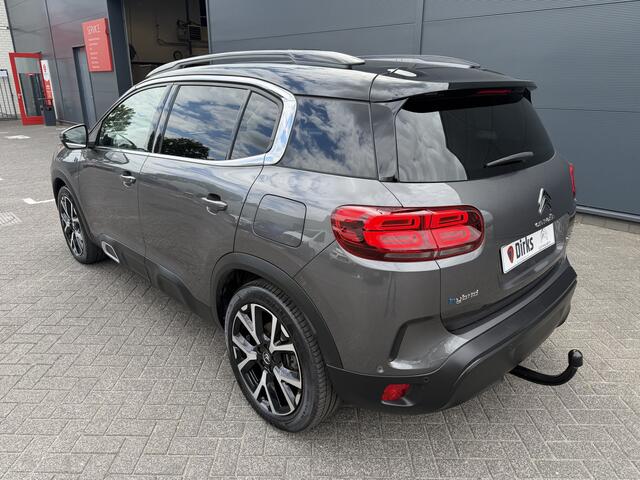 Citroen C5 Aircross 225pk Plug-in Hybrid Shine (Elektrisch Schuifdak - Leder incl verwarming/massage/geheugen - Trekhaak - Elektrische Klep - LED- 19"- Adaptieve Cruise Controle - Keyless Entry)