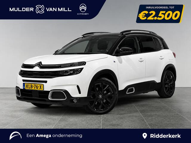 Citroen C5 Aircross Shine Pack 1.6 HYbrid PHEV 225pk e-EAT8 | TREKHAAK | SCHUIF/KANTELDAK | ALCANTARA | ADAPTIVE CRUISE | STOELVERW. | ANDROID AUTO / APPLE CARPLAY | NAVI | ELEKTR. STOEL | AG2R TEAM EDITION |
