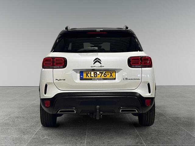 Citroen C5 Aircross Shine Pack 1.6 HYbrid PHEV 225pk e-EAT8 | TREKHAAK | SCHUIF/KANTELDAK | ALCANTARA | ADAPTIVE CRUISE | STOELVERW. | ANDROID AUTO / APPLE CARPLAY | NAVI | ELEKTR. STOEL | AG2R TEAM EDITION |