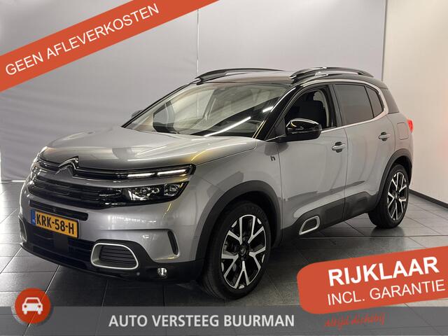 Citroen C5 Aircross 1.6 Plug-in Hybrid 225 Shine Achteruitrij camera, luxe lederen bekleding, navigatie, apple carplay, android auto