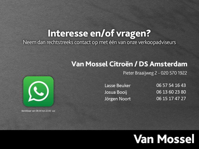Citroen C5 ë-C5 Aircross Max Comfort Range 74 kWh | DIRECT LEVERBAAR | 360 vision | Adaptive Cruise Control | Stoelverwarming + Ventilatie | Head up Display | Apple Carplay + Android Auto