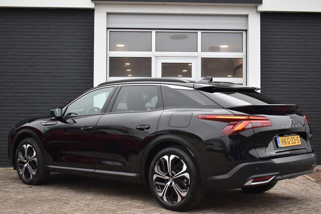 Citroen C5 X Plug-in Hybrid 225 EAT8 Automaat Max. | Navigatie | Leder | Panoramisch open dak | Massagestoelen | Pack Hifi | SOH 99% | Airconditioning ECC | Stoelverwarming & Stoelkoeling | Full options!!!