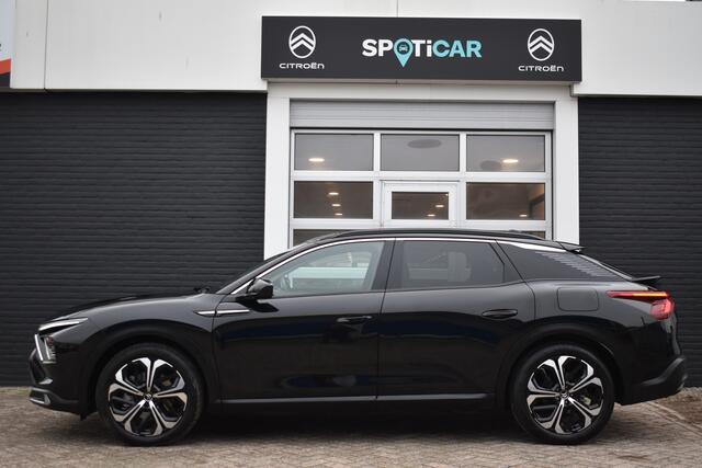 Citroen C5 X Plug-in Hybrid 225 EAT8 Automaat Max. | Navigatie | Leder | Panoramisch open dak | Massagestoelen | Pack Hifi | SOH 99% | Airconditioning ECC | Stoelverwarming & Stoelkoeling | Full options!!!