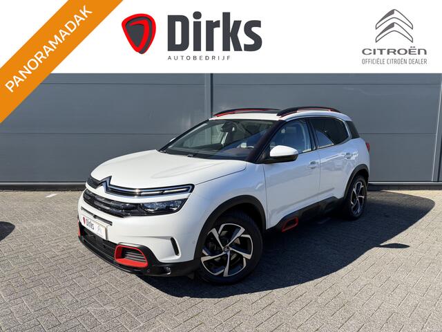 Citroen C5 Aircross 180pk Shine (Elektrisch Schuifdak - Trekhaak - Leder incl verwarming/massage/geheugen - Elektrische Klep - 360gr Camera - Keyless Entry - LED - 18"incl 4S)