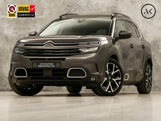 Citroen C5 Aircross 1.6 Plug-in Hybrid 225 Shine 225Pk Automaat (PANORAMADAK, APPLE CARPLAY, GROOT NAVI, 360 CAMERA, SPORTSTOELEN, GETINT GLAS, ADAPTIVE CRUISE, NIEUWSTAAT)