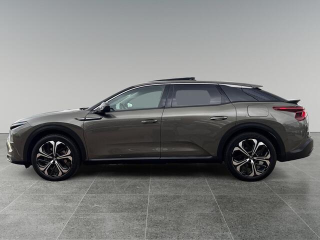 Citroen C5 X Shine 1.6 PHEV HYbrid 225pk e-EAT8 | SCHUIF/KANTELDAK | HUD | HANDSFREE A.KLEP | 360° CAMERA | NAVI | STOELMEMORY | ADAPTIVE CRUISE | HYPE ADAMANTIUM | STOELKOELING + VERW. | LEDER |