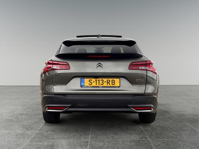 Citroen C5 X Shine 1.6 PHEV HYbrid 225pk e-EAT8 | SCHUIF/KANTELDAK | HUD | HANDSFREE A.KLEP | 360° CAMERA | NAVI | STOELMEMORY | ADAPTIVE CRUISE | HYPE ADAMANTIUM | STOELKOELING + VERW. | LEDER |