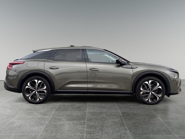 Citroen C5 X Shine 1.6 PHEV HYbrid 225pk e-EAT8 | SCHUIF/KANTELDAK | HUD | HANDSFREE A.KLEP | 360° CAMERA | NAVI | STOELMEMORY | ADAPTIVE CRUISE | HYPE ADAMANTIUM | STOELKOELING + VERW. | LEDER |
