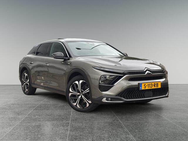 Citroen C5 X Shine 1.6 PHEV HYbrid 225pk e-EAT8 | SCHUIF/KANTELDAK | HUD | HANDSFREE A.KLEP | 360° CAMERA | NAVI | STOELMEMORY | ADAPTIVE CRUISE | HYPE ADAMANTIUM | STOELKOELING + VERW. | LEDER |