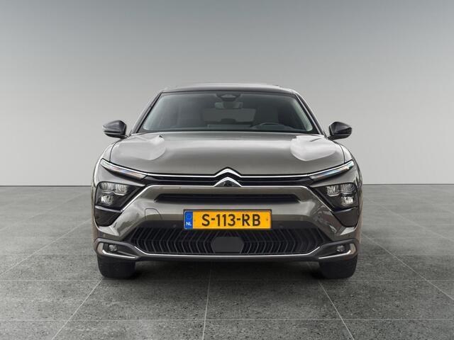 Citroen C5 X Shine 1.6 PHEV HYbrid 225pk e-EAT8 | SCHUIF/KANTELDAK | HUD | HANDSFREE A.KLEP | 360° CAMERA | NAVI | STOELMEMORY | ADAPTIVE CRUISE | HYPE ADAMANTIUM | STOELKOELING + VERW. | LEDER |