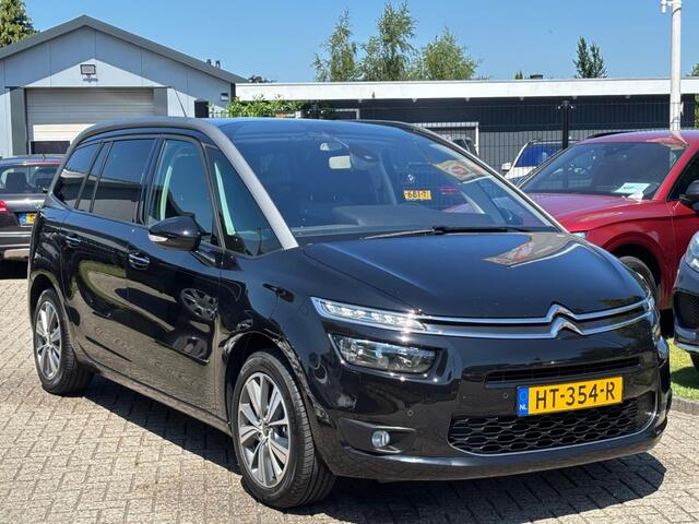 Citroen GRAND C4 PICASSO 1.2 Zwart 2016 7-Persoons Trekhaak