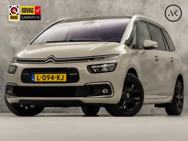 Citroen GRAND C4 PICASSO Spacetourer 1.2 PureTech Deluxe 7 Persoons (APPLE CARPLAY, GROOT NAVI, CAMERA, GETINT GLAS, SPORTSTOELEN, MASSAGE, PARKEER ASSISTENT, CRUISE, NIEUWSTAAT)