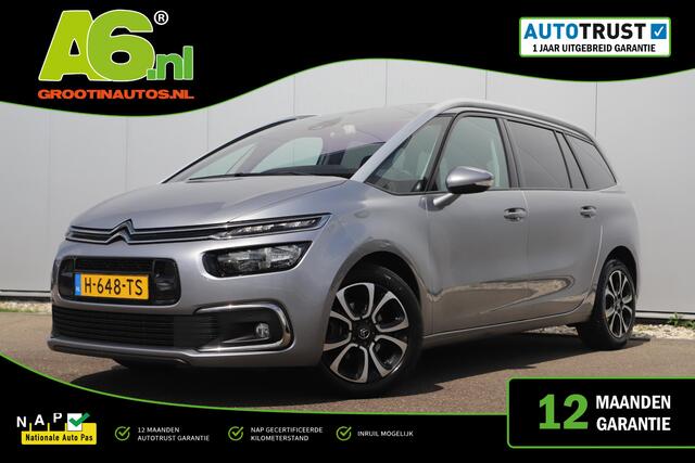 Citroen GRAND C4 PICASSO SpaceTourer 1.2 PureTech Business 7p 7 Persoons Navigatie Achteruitrijcamera Clima Cruise Getint Glas Carplay Android