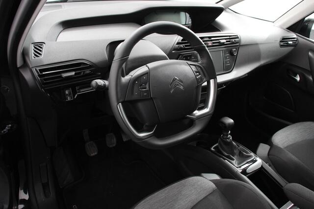 Citroen GRAND C4 PICASSO SpaceTourer 1.2 PureTech 130pk Feel 7PERSOONS Navigatie Apple Carplay/Android Auto Climate Control Dab Cruise Control Stoelverwarming Keyless Start